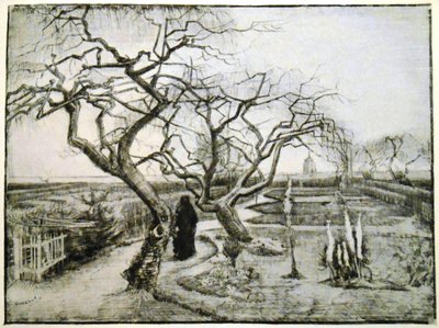 Le jardin du presbytère - Vincent van Gogh